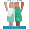 image:imageTACVASEN Mens Swim Trunks 9 Inch Quick Dry Water Resistant Mesh Lining Bathing Suit Swimming Board Shorts with PocketsLake Blue