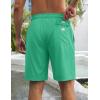 image:imageTACVASEN Mens Swim Trunks 9 Inch Quick Dry Water Resistant Mesh Lining Bathing Suit Swimming Board Shorts with PocketsLake Blue