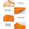 image:imageTACVASEN Mens Swim Trunks 9 Inch Quick Dry Water Resistant Mesh Lining Bathing Suit Swimming Board Shorts with PocketsOrange