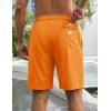 image:imageTACVASEN Mens Swim Trunks 9 Inch Quick Dry Water Resistant Mesh Lining Bathing Suit Swimming Board Shorts with PocketsOrange