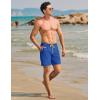 image:imageTACVASEN Mens Swim Trunks 9 Inch Quick Dry Water Resistant Mesh Lining Bathing Suit Swimming Board Shorts with PocketsRoyalblue