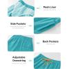 image:imageTACVASEN Mens Swim Trunks 9 Inch Quick Dry Water Resistant Mesh Lining Bathing Suit Swimming Board Shorts with PocketsSkyblue