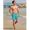 image:imageTACVASEN Mens Swim Trunks 9 Inch Quick Dry Water Resistant Mesh Lining Bathing Suit Swimming Board Shorts with PocketsSkyblue