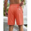 image:imageTACVASEN Mens Swim Trunks 9 Inch Quick Dry Water Resistant Mesh Lining Bathing Suit Swimming Board Shorts with PocketsWatermelonred
