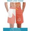 image:imageTACVASEN Mens Swim Trunks 9 Inch Quick Dry Water Resistant Mesh Lining Bathing Suit Swimming Board Shorts with PocketsWatermelonred