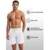 image:imageTACVASEN Mens Swim Trunks 9 Inch Quick Dry Water Resistant Mesh Lining Bathing Suit Swimming Board Shorts with PocketsWhite