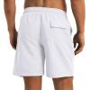 image:imageTACVASEN Mens Swim Trunks 9 Inch Quick Dry Water Resistant Mesh Lining Bathing Suit Swimming Board Shorts with PocketsWhite