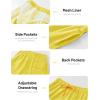 image:imageTACVASEN Mens Swim Trunks 9 Inch Quick Dry Water Resistant Mesh Lining Bathing Suit Swimming Board Shorts with PocketsYellow