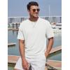 image:imageTACVASEN Mens TShirts Premium Cotton Short Sleeve Crew Neck T Shirts Casual Soft Loose Fit Tee Shirts02 White