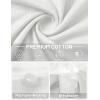 image:imageTACVASEN Mens TShirts Premium Cotton Short Sleeve Crew Neck T Shirts Casual Soft Loose Fit Tee Shirts02 White