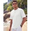 image:imageTACVASEN Mens TShirts Premium Cotton Short Sleeve Crew Neck T Shirts Casual Soft Loose Fit Tee Shirts02 White