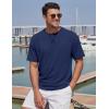 image:imageTACVASEN Mens TShirts Premium Cotton Short Sleeve Crew Neck T Shirts Casual Soft Loose Fit Tee Shirts03 Navy