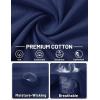 image:imageTACVASEN Mens TShirts Premium Cotton Short Sleeve Crew Neck T Shirts Casual Soft Loose Fit Tee Shirts03 Navy