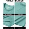 image:imageTACVASEN Mens TShirts Premium Cotton Short Sleeve Crew Neck T Shirts Casual Soft Loose Fit Tee Shirts10 Greyish Green