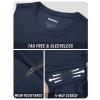image:imageTACVASEN Mens Tank Tops Dry Fit UPF 50 Sleeveless Shirts Workout Muscle Shirts Gym Tank Running Athletic Bodybuilding03 Navy