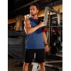 image:imageTACVASEN Mens Tank Tops Dry Fit UPF 50 Sleeveless Shirts Workout Muscle Shirts Gym Tank Running Athletic Bodybuilding04 Blue Gray