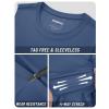 image:imageTACVASEN Mens Tank Tops Dry Fit UPF 50 Sleeveless Shirts Workout Muscle Shirts Gym Tank Running Athletic Bodybuilding04 Blue Gray