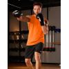 image:imageTACVASEN Mens Tank Tops Dry Fit UPF 50 Sleeveless Shirts Workout Muscle Shirts Gym Tank Running Athletic Bodybuilding05 Orange