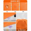 image:imageTACVASEN Mens Tank Tops Dry Fit UPF 50 Sleeveless Shirts Workout Muscle Shirts Gym Tank Running Athletic Bodybuilding05 Orange