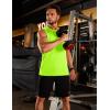 image:imageTACVASEN Mens Tank Tops Dry Fit UPF 50 Sleeveless Shirts Workout Muscle Shirts Gym Tank Running Athletic Bodybuilding06 Bright Green