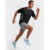 image:imageTACVASEN Mens Workout Athletic Short Sleeve Shirts Dry Fit Running Rash Guard UPF 50 Breathable Gym TShirts01black
