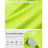 image:imageTACVASEN Mens Workout Athletic Short Sleeve Shirts Dry Fit Running Rash Guard UPF 50 Breathable Gym TShirts06flgreen