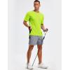 image:imageTACVASEN Mens Workout Athletic Short Sleeve Shirts Dry Fit Running Rash Guard UPF 50 Breathable Gym TShirts06flgreen