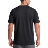 image:imageTACVASEN Mens Workout Shirts Short Sleeve Dry Fit Athletic TShirts UPF 50 Running Gym Tshirts Swim Sun ShirtBlack