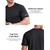 image:imageTACVASEN Mens Workout Shirts Short Sleeve Dry Fit Athletic TShirts UPF 50 Running Gym Tshirts Swim Sun ShirtBlack