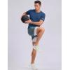 image:imageTACVASEN Mens Workout Shirts Short Sleeve Dry Fit Athletic TShirts UPF 50 Running Gym Tshirts Swim Sun ShirtBluegray