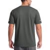 image:imageTACVASEN Mens Workout Shirts Short Sleeve Dry Fit Athletic TShirts UPF 50 Running Gym Tshirts Swim Sun ShirtDarkgrey