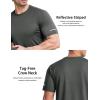 image:imageTACVASEN Mens Workout Shirts Short Sleeve Dry Fit Athletic TShirts UPF 50 Running Gym Tshirts Swim Sun ShirtDarkgrey