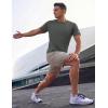 image:imageTACVASEN Mens Workout Shirts Short Sleeve Dry Fit Athletic TShirts UPF 50 Running Gym Tshirts Swim Sun ShirtDarkgrey