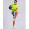 image:imageTACVASEN Mens Workout Shirts Short Sleeve Dry Fit Athletic TShirts UPF 50 Running Gym Tshirts Swim Sun ShirtFlgreen