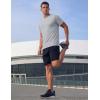 image:imageTACVASEN Mens Workout Shirts Short Sleeve Dry Fit Athletic TShirts UPF 50 Running Gym Tshirts Swim Sun ShirtLightgrey