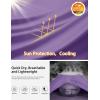 image:imageTACVASEN Mens Workout Shirts Short Sleeve Dry Fit Athletic TShirts UPF 50 Running Gym Tshirts Swim Sun ShirtLightpurple