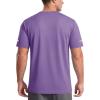 image:imageTACVASEN Mens Workout Shirts Short Sleeve Dry Fit Athletic TShirts UPF 50 Running Gym Tshirts Swim Sun ShirtLightpurple