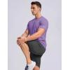 image:imageTACVASEN Mens Workout Shirts Short Sleeve Dry Fit Athletic TShirts UPF 50 Running Gym Tshirts Swim Sun ShirtLightpurple