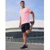 image:imageTACVASEN Mens Workout Shirts Short Sleeve Dry Fit Athletic TShirts UPF 50 Running Gym Tshirts Swim Sun ShirtPink