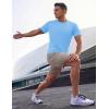 image:imageTACVASEN Mens Workout Shirts Short Sleeve Dry Fit Athletic TShirts UPF 50 Running Gym Tshirts Swim Sun ShirtSkyblue