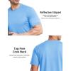 image:imageTACVASEN Mens Workout Shirts Short Sleeve Dry Fit Athletic TShirts UPF 50 Running Gym Tshirts Swim Sun ShirtSkyblue