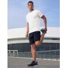 image:imageTACVASEN Mens Workout Shirts Short Sleeve Dry Fit Athletic TShirts UPF 50 Running Gym Tshirts Swim Sun ShirtWhite