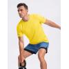 image:imageTACVASEN Mens Workout Shirts Short Sleeve Dry Fit Athletic TShirts UPF 50 Running Gym Tshirts Swim Sun ShirtYellow