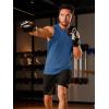image:imageTACVASEN Sleeveless Shirts for Men 2 Pack Quick Dry Tank Tops Lightweight UPF 50 Running Gym Workout Muscle ShirtsBlackBlue Grey
