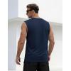 image:imageTACVASEN Sleeveless Shirts for Men Casual Tank Tops Muscle Shirt Summer T Shirts Beach Loose Fit TeeNavy