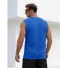 image:imageTACVASEN Sleeveless Shirts for Men Casual Tank Tops Muscle Shirt Summer T Shirts Beach Loose Fit TeeRoyal Blue