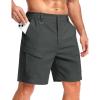 image:imageTACVASEN Mens Cargo Hiking Shorts 7 Quick Dry Stretch Tactical Work Shorts for Men Outdoor Casual Summer with 6 PocketsDark Grey