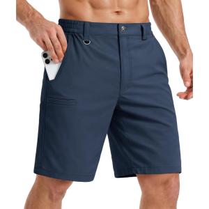 image:imageTACVASEN Mens Hiking Cargo Shorts Quick Dry WaterResistant Lightweight Tactical Outdoor Work Shorts with 8 Pockets05 Navy