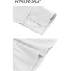 image:imageTACVASEN Womens Athletic Jackets Lightweight UV Protection Shirts Full Zip Workout Jacket UPF 50 Long Sleeve Sun Shirt03 White