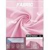 image:imageTACVASEN Womens Athletic Jackets Lightweight UV Protection Shirts Full Zip Workout Jacket UPF 50 Long Sleeve Sun Shirt04 Light Pink